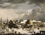 Francis Guy Winter Scene in Brooklyn china oil painting reproduction